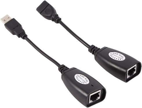 USB to RJ45 Ethernet Adapter, USB 2.0 Network Extender Cable for USB Cameras, Printers, Web Cameras, Keyboard