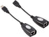 USB to RJ45 Ethernet Adapter, USB 2.0 Network Extender Cable for USB Cameras, Printers, Web Cameras, Keyboard