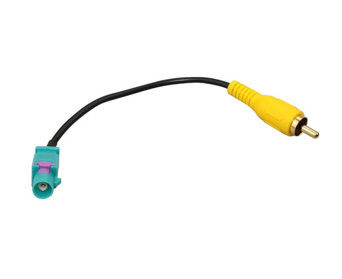 Antenna Adapter for Fakra Male to RCA Male for Car Reverse Backup
