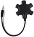 Headphone Splitter - 5 Ports for 3.5mm Devices, 3.5mm Audio Stereo Splitter Cable for Earphone and Headset