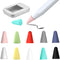 JanCalm for Apple Pencil Tips Cover,(10 Colors) Premium Silicone Slim Lightweight Thin Protective