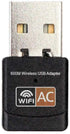 USB WiFi Adapter, AC600 Mbps Dual Band 2.4/5Ghz Wireless Mini Network Adapter, 802.11, for PC Desktop Laptop MAC