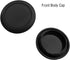Camera Body Cap & Lens Rear Cap Cover for Canon EOS R50 R100 R10 R8 R7 R6 R5 R5C R3 R RP