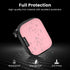 Earbud Case Holder, RISETECH Hard EVA Earphone Travel Case Headphone Small Zipper Pouch Compatible with Flash Drive, SD