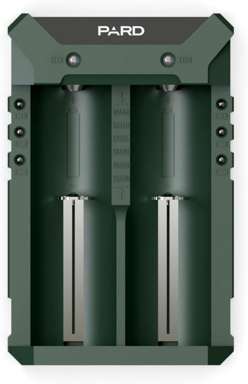 2 Bank Battery Charger for 18650