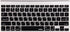 XSKN Hebrew Israel Language Black Silicone Keyboard Skin for 2015 and Earlier MacBook Air 13, Pro 13 15 17 inch