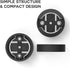 TUSITA Replacement Mount Insert Adapter Compatible with Garmin Bike Computer, Radar Tail Light Mount - 2 Pack