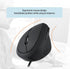 Wired Ergonomic Optical Vertical Mouse, 3 Adjustable DPI, 6 Buttons USB Computer Mouse