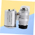 SEWACC Pocket Microscope 60x with LED Light Microscope Magnifier for Currency Inspection