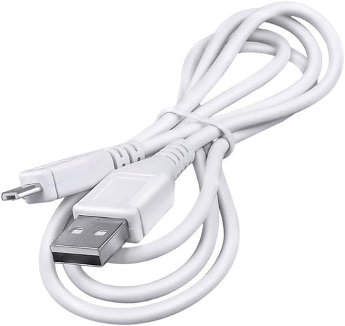SapplySource 5ft White Micro USB Power Charging Cord Cable Lead for Sound Oasis