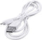 SapplySource 5ft White Micro USB Power Charging Cord Cable Lead for Sound Oasis