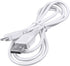 SapplySource 5ft White Micro USB Power Charging Cord Cable Lead for Sound Oasis