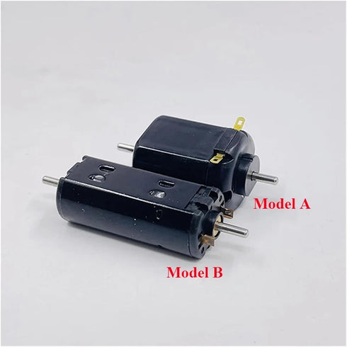 HHBL8I 16mm/20mm 12V 18V 24V Mini Electric Motor DC High Speed NdFeB Magnetic Engine Dual Shaft DIY RC Rail Train Toy