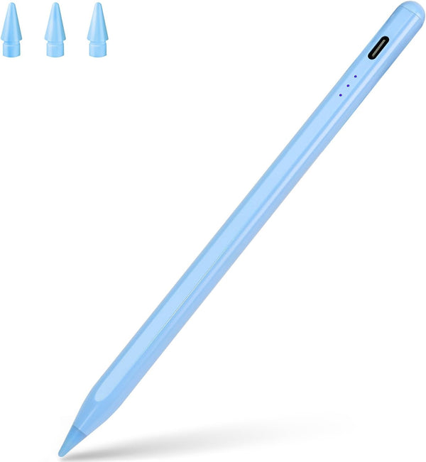 Stylus Pen for iPad, Active Pencil with Quick Charge, Palm Rejection Tilt Sensor, Magnetic Pen Compatible with