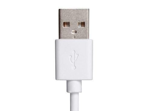 Monoprice 3-in-1 Multiport Charging Cable - USB to USB Micro-B + USB-C + Lightning, 3 Feet, White - Essential Series