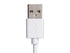 Monoprice 3-in-1 Multiport Charging Cable - USB to USB Micro-B + USB-C + Lightning, 3 Feet, White - Essential Series