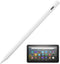 Active Stylus Pen for Amazon Kindle Fire HD 8 Plus, Precise Drawing Pencil, White