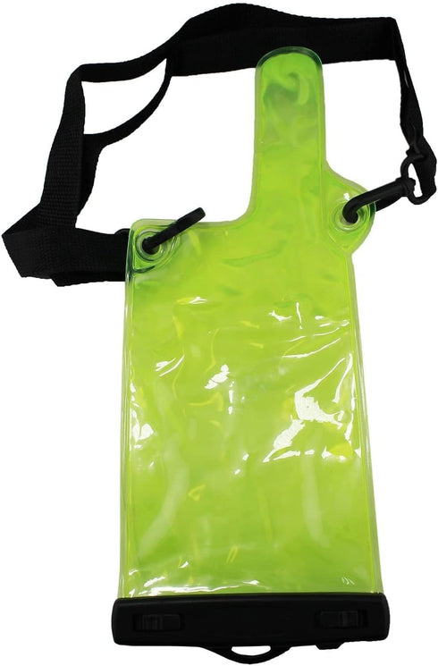 2Pcs Walkie Talkie Case Waterproof Bag with Strap for Motorola Kenwood Icom Yaesu Vertex Standard Baofeng