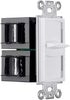 Monoprice 100W Speaker Volume Control with Color Kit, Connect Multiple Speaker Pairs to Power Amplifier or Receiver