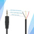Jxiwfvl 4 3.5mm 3 1/8" PCS Male Plug Jack Connector Replacement Repair, Pole Jack Stereo Audio Cable for Scanner
