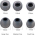 Brandless 9 Silicone Earbud Tips Replacement Earbuds Cap Eartips Tips Eargels Pairs S M L