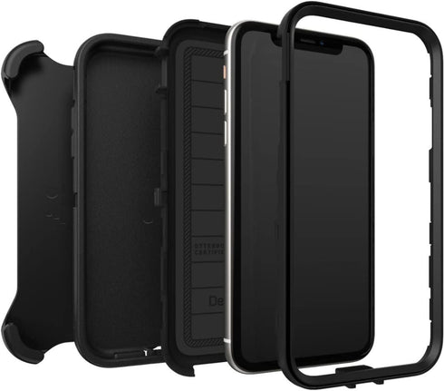 OtterBox 11 Packaging Defender Series Screenless Edition Case for iPhone (Only) - Holster Clip Included - Microbial