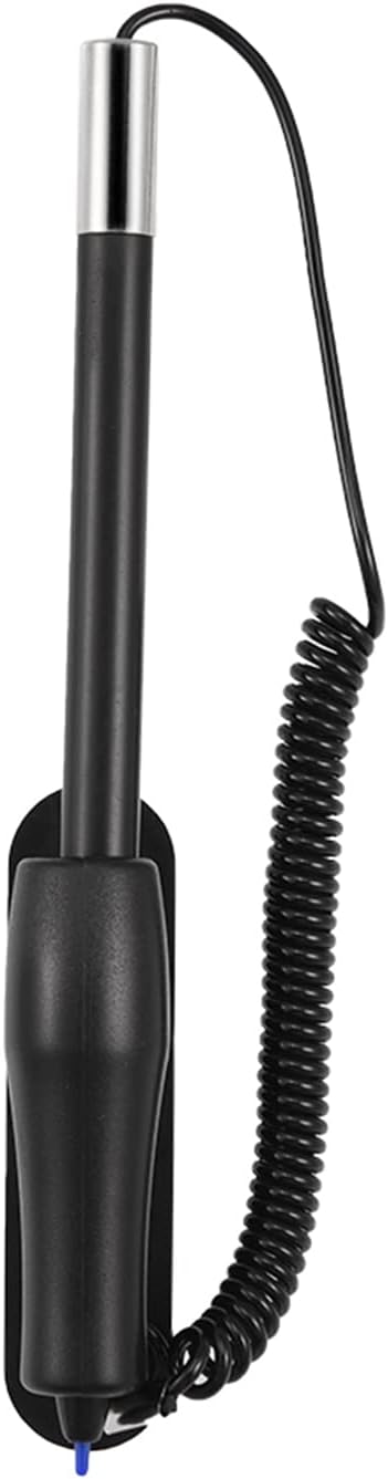 Touch Pen with Spring Rope, Resistive Touch Screen Painting Pen, Hard Tip Pen for Car Navigation, POS, Order Machine