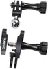SUREWO Dual Rotating Extension Arm Mount for GoPro Hero 13 12 11 10 9 8 7 6 5 Black, DJI Osmo Action 2, AKASO, Campark