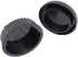 Front Body Cap and Rear Lens Cap Cover for Nikon D7500 D7200 D7100 D7000 D5600 D5300 D5200 D5100 D3500 D3400 D3300 D3200 D3100 D850 D810 D800 D750 D600 D90 D80 More Nikon F Mount DSLR and Lens