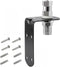 L-Shape Universal CB Antenna Hood/Trunk Channel Wall Mount with SO-239 Stud Compatible