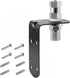 L-Shape Universal CB Antenna Hood/Trunk Channel Wall Mount with SO-239 Stud Compatible
