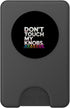 Music Producer DJ Synth Knob Humor Meme Don't Touch My Knobs Funny DJ Music Producer PopSockets PopWallet for MagSafe