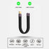 USB C Female to USB C Male Cable,USB4 / Thunderbolt 4 Cable 100W,40Gbps Data Transfer Sync, Short USB C Cable Supports 8K Display