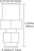 2-Pack 4G SMA Male to FME Male Coaxial Connector SMA to FME RF Coax Connector Antenna Adapter for Booster Antenna GPS