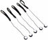 5 Pack Lens Cap Keeper SLR Camera Lens Cap Belt Holder Cover Cord Cable Anti-Lost Lanyard Strip Strap Rope String Universal for DSLR SLR Nikon/Sony/Fuji/Olympus/Panasonic