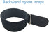 6Pcs 24" x 2" Nylon Heavy Duty Reusable Hook and Loop Cinch Straps, Adjustable Fastening Cable Straps, Black