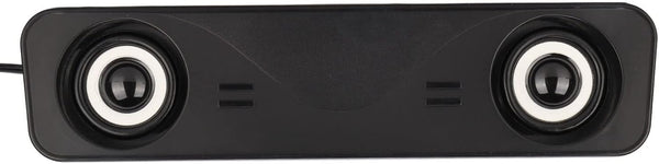 Portable Mini Sound Bar, USB Powered Desktop Computer Speakers for Gaming Laptop
