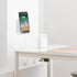 Cosmos 2 Pcs Wall Mount Phone Holder, Smartphone Charging Stand, Bedside Organizer Storage Bracket for Most Phones and