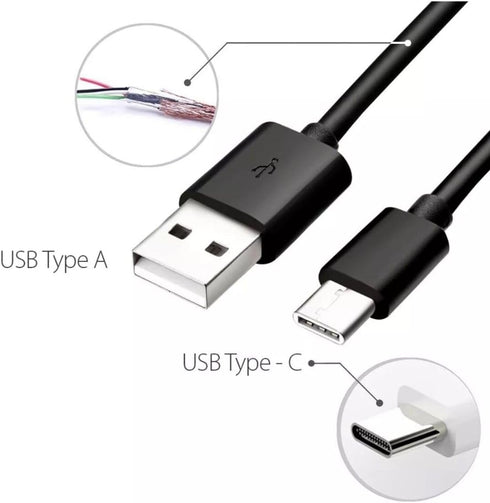 Generic AMZ-TBL-003 Marg USB to DC Charging Cable PC Laptop Charger Power Cord for Table Lamp