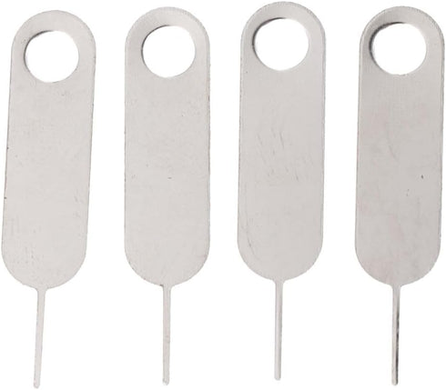 Mikikit 100pcs Universal Sim Tray Eject Pin Tool for Mobile Phones, Hard