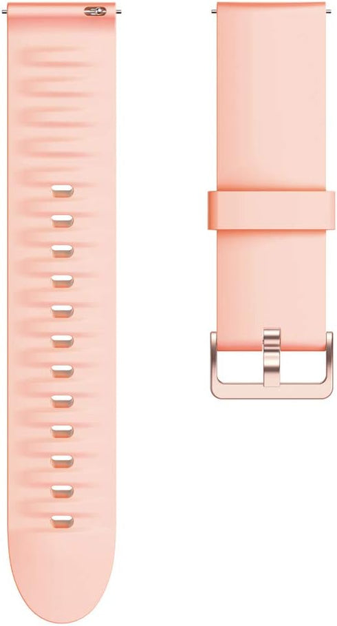 ID208 Plus Smart Watch Bands, Lamshaw Silicone Replacement Soft Band Wristbands Straps with Stainless Steel Buckle Compatible for Quican ID208 Plus 1.8 Inches, aeac ID208 Plus, WMK ID208 Plus 1.8 Inches Smart Watch