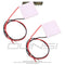 2pcs TEC1-12706 Heatsink Semiconductor Refrigeration Tablets, 6A 12 Volt 60 Watt Thermoelectric Cooler Cooling Module.