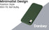 iPhone XR Case, Matte Shockproof Drop Protection, Slim Minimalist Cover, Forest Green, 6.1 Inches - Dark Green