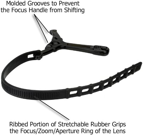 Fotodiox Follow Focus Handle - Black - Essential for Smooth Filming