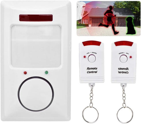 Sonew 105dB Alarm System Infrared Motion Detector for Home Security