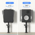 suptek Clamp-on Speaker Stand Desk Mount Set, Height Adjustment, Universal Audio Holders for Computer & Bookshelf