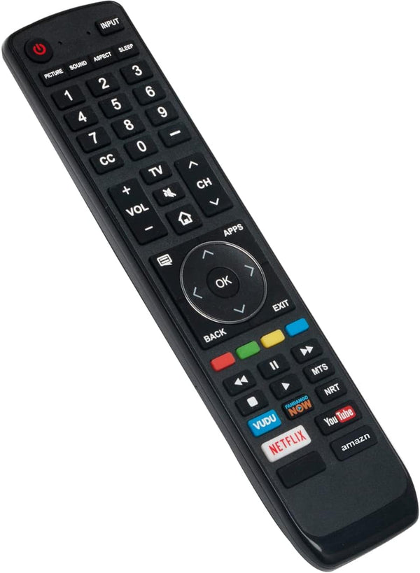 EN3139H Replacement Remote for Hisense TV Models 65H9030E, 65H9DPLUS, 65H9E, 65H9EPLUS, 65H9040E, 55H9080E,