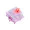 GATERON Weightlessness Keyboard Switches, Tactile RGB LED 5 pin Factory Pre-lubed 50gf Key Switches for MX Mechanical