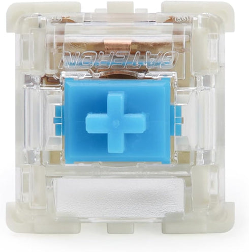 Gateron G Blue Pro 3.0 Switches Pre-lubed 3pin RGB SMD Clicky for Gaming Mechanical Keyboard (36Pcs, Pro Blue 3.0)
