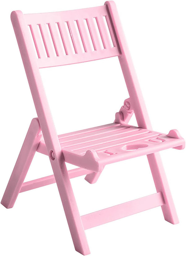 YS0911 Folding Cellphone Stand CuteChair Foldable Desktop Phone Holder Dock Holder for Tablet